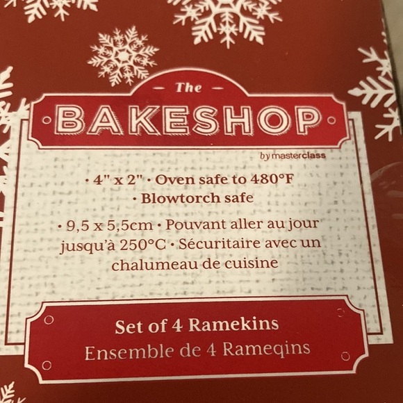 Bakeshop Set of Four Gingerbread Man Ramekins - Picture 5 of 5